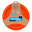 PULLER Pitch Dog Game flying disk orange  24 cm
