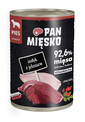 PAN MIĘSKO 400g Krmivo s morčacím a jelením mäsom