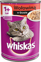 WHISKAS Hovädzie v omáčke 24x400g