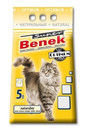 Benek Super Optimum natural Bentonitové stelivo 5l