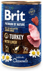 BRIT Premium By Nature Junior Turkey&Liver 400g prírodné krmivo pre šteňatá z morky a pečene