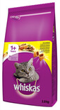 WHISKAS suché krmivo pre mačky pre dospelé mačky s kuracím mäsom 3,8 kg