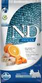 FARMINA N&D Ocean dog adult codfish, pumpkin, orange mini 7 kg
