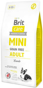 BRIT Care Grain-Free Mini adult jahňacie mäso 7 kg