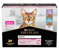 PURINA PRO PLAN Delicate Digestion s morčacím mäsom a morskými rybami v omáčke Viacbalenie 10x85g mokré krmivo pre mačky s citlivým tráviacim systémom