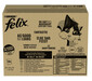 FELIX Fantastic Vidiecke Chute v želé Mix mäsa 120x85g hovädzina, kurča, kačica a jahňacina, mokrá strava pre mačky