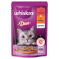 WHISKAS Adult 85 g Kapsička s hovädzím a hydinou