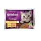 WHISKAS kapsičky s dušeným krůtím a kuřecím masem 4x85g - krmivo pro dospělé kočky, 4,85g