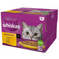 WHISKAS Adult Hydinové hody v omáčke 24x85 g kúsky s kuracím, kačacím, hydinovým, morčacím pre dospelé mačky