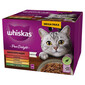 WHISKAS Adult Pure Delight Juicy Bites v želé 24x85 g kúsky s hovädzím, kuracím, jahňacím, hydinovým mäsom pre dospelé mačky