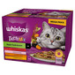 WHISKAS Adult Tasty Mix 24x85g Kapsička s hovädzím mäsom, lososom, kuracím, morčacím mäsom a treskou