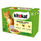 KITEKAT Hydinové hody v želé 12x85g mokré krmivo pre mačky s kuracím, morčacím, hydinovým mäsom