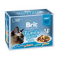 BRIT Premium by Nature Cat Delicate Fillets in Gravy Family Plate 12x85g kapsičky pre mačky