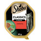 SHEBA Classics s hovädzím mäsom - krmivo pre mačky v paštéte 85g