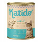 KATIDO Adult Cat Veal 400 g teľacina s lososovým olejom pre mačky