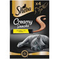 SHEBA Creamy Snacks krémový pamlsek pro kočky s kuřecím masem 4x12g