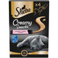 SHEBA Creamy Snacks krémový pamlsek pro kočky s lososem 4x12g
