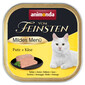 ANIMONDA Vom Feinsten Mild Menue paštéta s morčacím mäsom a syrom 100 g pre mačky