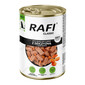 RAFI Classic Jelenie mäso s mrkvou v omáčke 1240 g mokré krmivo pre psov všetkých plemien