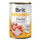 BRIT Pate&Meat Chicken 400 g paštéta s kuracím mäsom