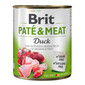 BRIT Pate&Meat Duck 800 g paštéta s kačacím mäsom