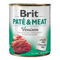 BRIT Pate&Meat Venison 800 g paštéta so zverinou